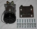 York To 508 Sanden Adapter Mounting Bracket + R134A Air Condition Compressor. Fixed Price $187.50.