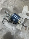 Ge 3898 3/4 Hp 208-230V Dual Shaft Electric Motor Single Phase 1625 Rpm. Fixed Price $175.00.