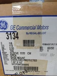 G.e.motor #3134 1/3 Hp 115 V 700 Rpm Base Mount. Fixed Price $125.00.