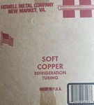 207087 New Howell Metal 1/4-50-COIL Soft Copper Refrigeration Tubing. Fixed Price $49.99.