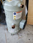 Trane Scroll Compressor 20 HX8 W Mint Green Iron CSHD155J0D0M. Fixed Price $1300.00.