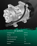 A/c Ac Compressor W/clutch For 1994-2003 2004 2005 Dodge Ram 2500 3500 5.9. Fixed Price $121.93.