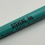Vtg Ballpoint Pen Stevens Inc. Plumbing Heating Air Conditioning Hutchinson Ks. Fixed Price $20.00.