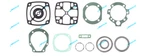 Brake Compressor Repair Kit For Cummins / 3558072 QE296 L10 M11 N14. Fixed Price $108.00.