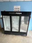 True GDM-72F-HC-TSL01 Three Door Merchandising Freezer 5845. Fixed Price $3379.95.