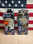 2 Pkwaterpik 8-SPRAY Wall Mount Magnet Multi Height Handheld Shower Head 1.8 Gpm. Fixed Price $47.49.