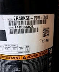 Emerson Copeland / ZR48K5E-PFV-7M3 208-230 Ph 1 Compressor. Fixed Price $497.00.