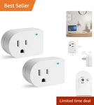 High-performance 2-PACK Surge Protector With Visual Grounding Ideal Travel. Fixed Price $14.39.