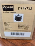 Dayton 4YFJ3 Unit Bearing MOTOR,1/185HP,1550 RPM,115V. Fixed Price $24.00.