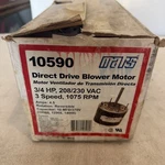 Mars 10590 Hp (3/4) V 208-230 Ph Electric Motor. Fixed Price $84.99.