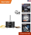 Oem Upgraded Condenser Fan Motor, 1/5HP, 1075RPM, Replacement For Gente.... Fixed Price $116.54.