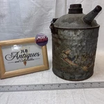 Nesco 1 Gallon Fuel Oil Can With Handle Vintage National Enameling Stamping. Fixed Price $39.99.