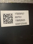 York S1-6007531 Condenser Fan Motor 208/230 1PH 1/3HP 850 Rpm Broad-ocean Cwle. Fixed Price $225.00.