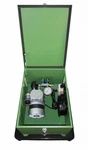 Matala Rocking Piston Compressor Cabinet Set With Pressure Gauge & Air Manifold. Fixed Price $1563.00.