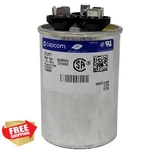 Genteq 30/5 Mfd 370V Round Dual Run Capacitor 97F9833. Fixed Price $27.99.