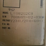 Bristol Compressor L10B262EB 230/208 60-1 2600 Btu. Fixed Price $176.00.