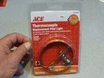 Thermocouple Replacement Pilot Light 4111613 Gas Heating 48" Furnace Heaters. Fixed Price $17.99.