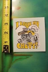 Ed Roth Love My Chevy Chevrolet Motor Car Girl 60'S Water-slide Transfer Decal. Fixed Price $27.00.