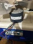 Genteq 1HP Thermally Protected Motor 5KCP3966 Permanently Lubricated 1076 Rpm. Fixed Price $550.00.