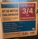 Dial 2569 3/4 Hp Speed 115V Cooler Motor Kit. Fixed Price $139.95.