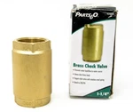 PARTS2O TC2505LF 1-1/4-INCH Brass Check Valve 200 Psi. Fixed Price $37.95.