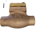 Henry Globe Check Valve 1-1/8" Od Solder Connections P/n 205-1-1/8. Fixed Price $405.00.