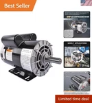 Reliable 5HP Electric Motor 230V With Fast Heat Dissipation For Professionals. Fixed Price $352.99.