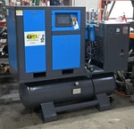 10HP Rotary Screw Air Compressor With Dryer Pick Up North Of Detroit, Michigan. Fixed Price $7400.00.