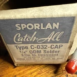 Sporlan C-032-CAP-T 1/4" Odf Liquid Line Filter Drier New Old Stock Ship 100%. Fixed Price $35.95.
