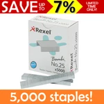 New Box 5000X Rexel Bambi No Steel Staples Refills Mini Small R05025. Fixed Price $19.46.