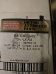 Oem Carrier EA03PC462 Thermostatic Expansion Valve. Fixed Price $350.00.