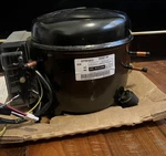 Embraco Vegd 6H Compressor W10779331, W10695094, WR87X10199. Fixed Price $180.00.