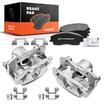 A-premium 6X Front Brake Calipers&ceramic Pad For Dodge Charger Challenger. Fixed Price $196.33.