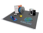 Suntouch Custom Floor Heating Kit W/ Thermostat Cable Heatmatrix Membrane Trowel. Fixed Price $1050.24.