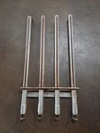 Good Used Rheem Ruud Burner Assembly AS-61497-03 Rgda Rgdb / 3.5" On Center. Fixed Price $247.00.