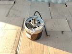 Smith Oil Burner Motor 325P523 EL2002 1/7 Hp 3450 Rpm 115V Flange Untested. Fixed Price $39.00.