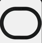 Handhole Gasket Topog-e 3-1/4 X 4-1/2 Obround. Fixed Price $10.00.