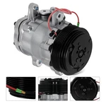 A/c Compressor Assembly For Sanden SD7 HC5005BK 112MM Black 6-GROOVE Belt PAG46. Fixed Price $99.00.