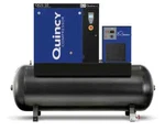 2025 New Quincy QGS-10 Rotary Screw Air Compressor Hp Dryer & 120 Tank. Fixed Price $13295.00.