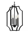 Progress Lighting Cloverhill 13.5 In. 4-LIGHT Matte Black Transitional Pendant. Fixed Price $32.66.