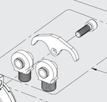 Techni Ltd 0425.0721 Que/seltec Type 3/4 X 7/8 Swivel Compressor Manifold *C2. Fixed Price $29.95.