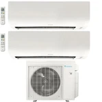 Daikin Ton Dual Zone Ductless Split Heat Pump Ac 18,000 Btu X2 Seer 20 New R32. Fixed Price $6370.00.