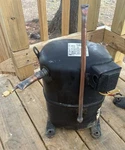 2.5 Ton Compressor CR28KF-PFV-230. Fixed Price $499.99.