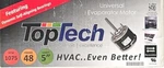 Toptech Hvac Universal Evaporator Motor TT-E75-3SP1 3/4 Hp 1075 Rpm 9.5 Amps. Fixed Price $66.00.