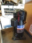Copeland Scroll: ZR42K5E-TFD-830 Compressor. Good Spare Inv. Missing Sensor. Fixed Price $724.99.
