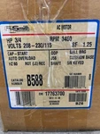 A. O. Smith Ac Motor B588 Hp 3/4 Volts 208-230/115 Rpm 3450 FRAMEJ56. Fixed Price $499.99.