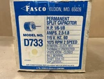 Fasco D733 Permanent Split Capacitor Motor 1/6-1/8 Hp 1075 Rpm 115 Volt 60HZ. Fixed Price $148.00.