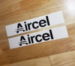 Aircel Compressor Replacement Decal Pair (2) 18" Black Usa. Fixed Price $37.69.