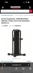 Lg A Compressor. Fixed Price $1200.00.