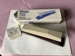 Vintage Rexel 722 Stapler Duo Tone Brown Made Great Britain Original Box. Fixed Price $19.99.